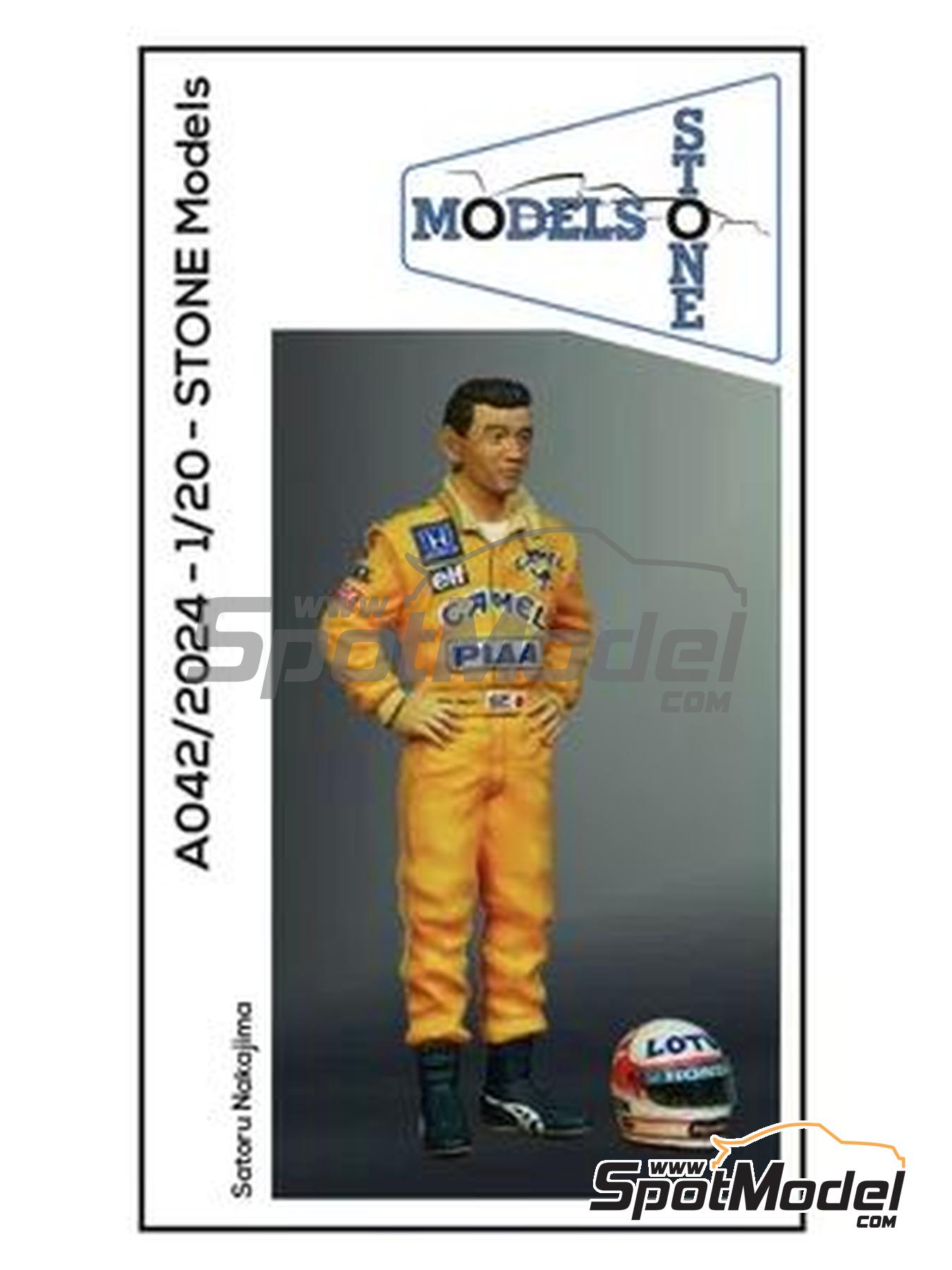 Stone Models A042/2024: Figure 1/20 scale - Satoru Nakajima